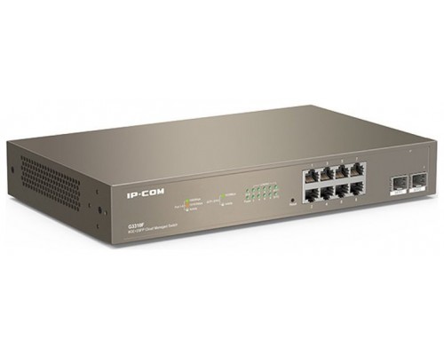 SWITCH IP-COM  8GE+2SFP L2 CLOUD POE MANAGEMENT