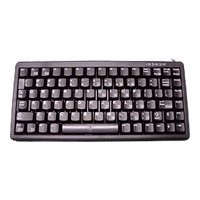 Cherry teclado slim USB+PS/2 negro