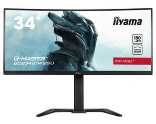 MONITOR IIYAMA 34 PULGADAS VA, 1500R, 180HZ (Espera 4 dias)