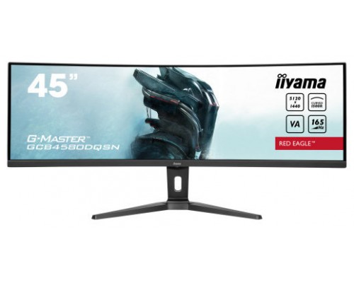 iiyama G-MASTER RED EAGLE CURVED pantalla para PC 114,3 cm (45") 5120 x 1440 Pixeles Dual QHD LED Negro (Espera 4 dias)