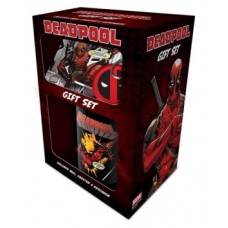 PACK REGALO MARVEL, TAZA Y LLAVERO DEADPOOL PYRAMID INTERNATIONAL REDSTRING GP85207 (Espera 4 dias)