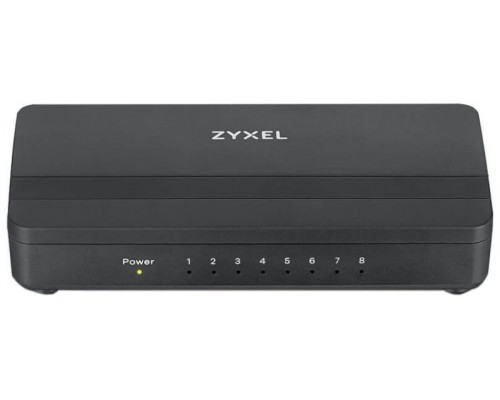 Zyxel GS-108S v2 Gigabit Ethernet (10/100/1000) Negro (Espera 4 dias)