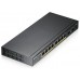 Zyxel GS1100-10HP No administrado Gigabit Ethernet (10/100/1000) Energía sobre Ethernet (PoE) 1U Negro (Espera 4 dias)