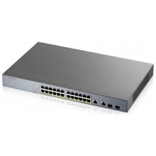 Zyxel GS1350-26HP-EU0101F switch Gestionado L2 Gigabit Ethernet (10/100/1000) Energía sobre Ethernet (PoE) Gris (Espera 4 dias)