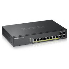Zyxel GS2220-10HP-EU0101F switch Gestionado L2 Gigabit Ethernet (10/100/1000) Energía sobre Ethernet (PoE) Negro (Espera 4 dias)