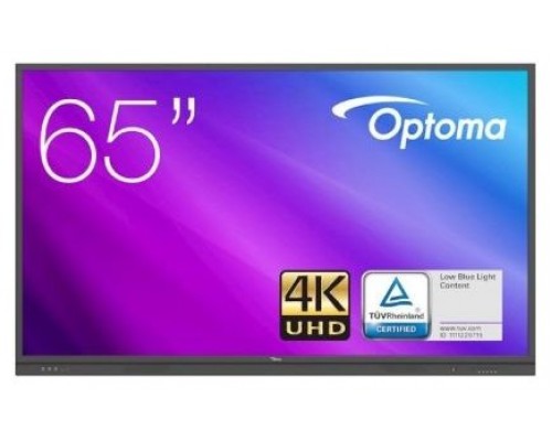 Pantalla Interactiva 65" Optoma 3651rk 4k