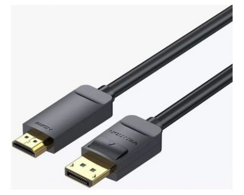 CONVERSOR DISPLAYPORT/M A HDMI/M 4K 1 M NEGRO VENTION (Espera 4 dias)