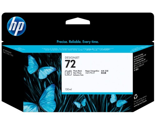 TINTA HP C9370A Nº 72 NEGRO PHOTO 130ML (Espera 4 dias)