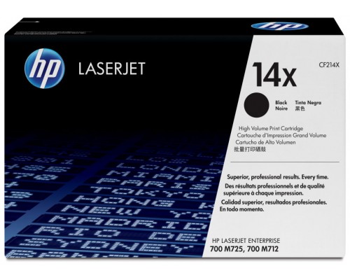 TONER HP CF214X Nº 14X NEGRO ENTERP (Espera 4 dias)