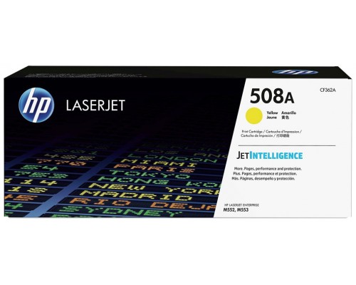 TONER HP CF362A Nº508A AMARILLO 5.000PAG (Espera 4 dias)