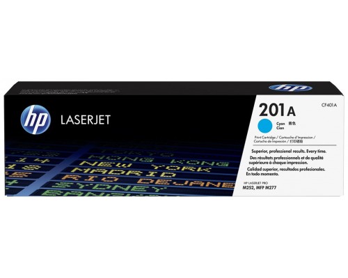 TONER HP CF401A Nº201A CIAN 1.400PAG (Espera 4 dias)