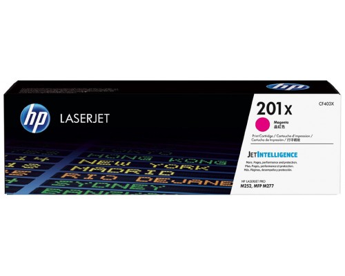 TONER HP CF403X Nº201X MAGENTA 2.300PAG ALTA (Espera 4 dias)