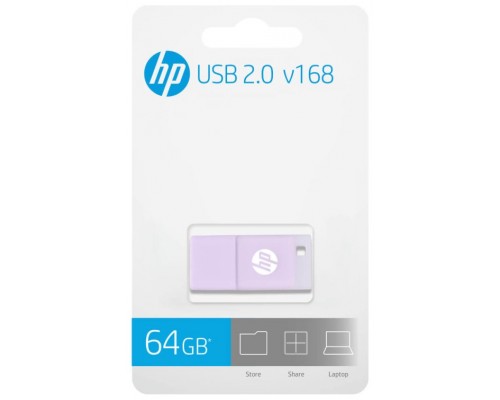 USB 2.0 HP 64GB v168 LILA
