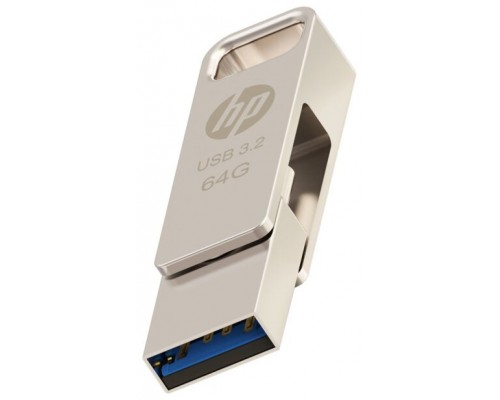 USB 3.2 HP 64GB X206C OTG TYPE-C METAL