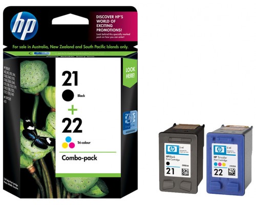 TINTA HP SD367AE PACK Nº 21 / Nº 22 PACK (Espera 4 dias)