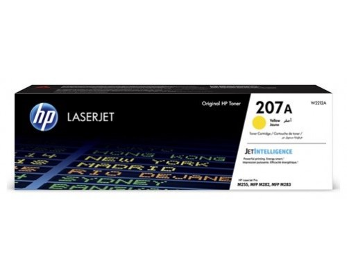 TONER HP W2212A Nº207A AMARILLO 1250PAG (Espera 4 dias)