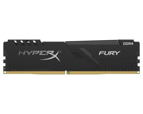 DDR4 4 GB 2400 Mhz. HyperX FURY BLACK KINGSTON (Espera 4 dias)