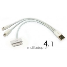 USB 4in1 iPhone iPad Samsung Blackberry (Espera 2 dias)