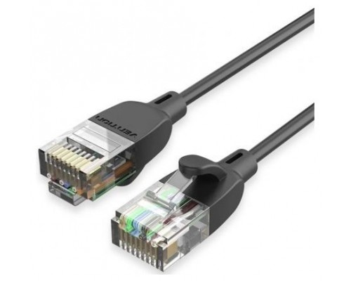 CABLE DE RED LATIGUILLO RJ45 UTP CAT6A 5 M NEGRO VENTION (Espera 4 dias)