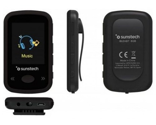 MP4 SUNSTECH STARTECH IBIZABT 8GB BK