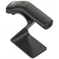 iggual Lector código barras 1D USB botón soporte