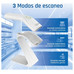iggual Lector c&oacute;digo barras 2D USB bot&oacute;n blanco