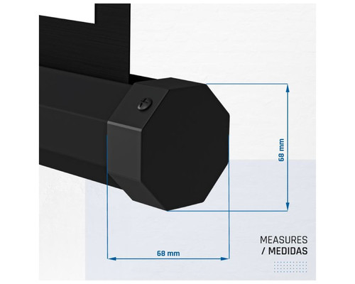 iggual Pantalla 84" 176x134 cm 4:3 tr&iacute;pode+bolsa