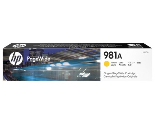 HP PageWide nº981A, Cartucho Amarillo