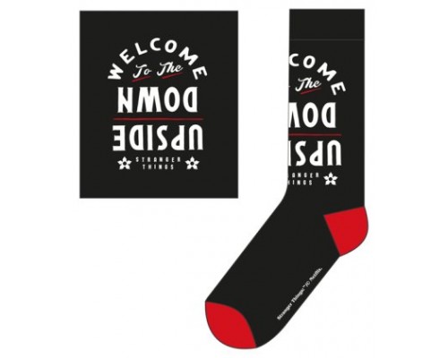 CALCETINES UPSIDE DOWN NEGRO. T.35-41 HEROES REDSTRING JW-STTG-0002-35 (Espera 4 dias)