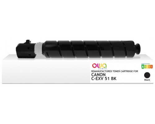 ARMOR OWA Toner Negro 0481C002 para Canon C-EXV51 K / 0481 C 002 69 000p