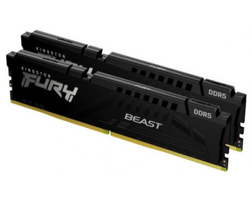 Kingston Technology FURY Beast módulo de memoria 64 GB 2 x 32 GB DDR5 5600 MHz (Espera 4 dias)