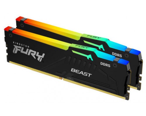 DDR5 KINGSTON 64GB KIT6000FURY BEAST RGB EX