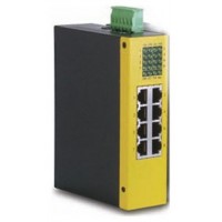 KTI Industrial 8-port 10/100 Fast Ethernet RJ45/Copper switch