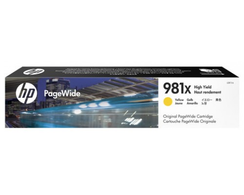 HP PageWide 981Y Cartucho Cyan