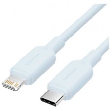 CABLE 2.0 USB-C A LIGHTNING 1 M AZUL VENTION (Espera 4 dias)