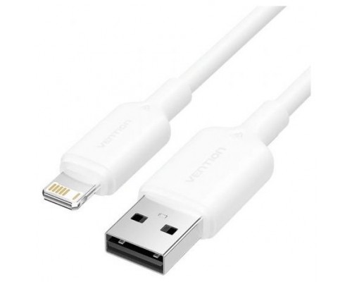 CABLE 2.0 USB A LIGHTNING 2 M BLANCO VENTION (Espera 4 dias)