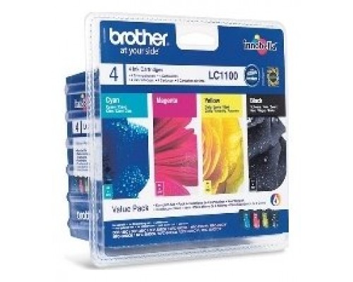 BROTHER Pack cartuchos Negro, Cian, Magenta y Amarillo MFC-6490CW