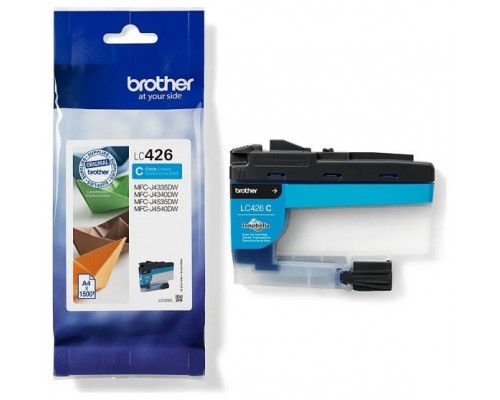 BROTHER tinta cian para MFCJ4340DW/MFCJ4540DW/MFCJ4540DWXL LC426C