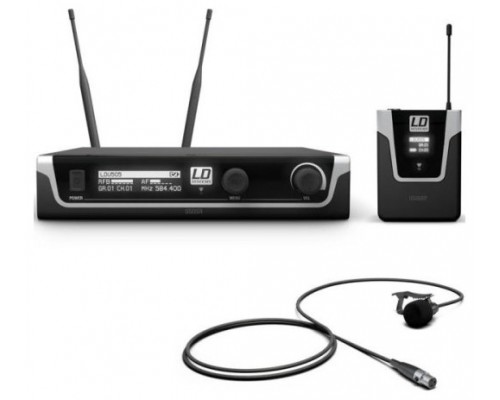 LD SYSTEMS SOUND SERIE U500 (LDU505BPL) SISTEMA INALAMBRICO CON PETANCA Y MICROFONO LAVALIER- 584 – 608 MHz (Espera 4 dias)