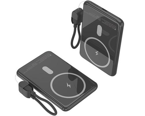 POWER BANK 5000mAh 20W NEGRO LEOTEC (Espera 4 dias)