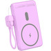 LEOTEC POWERBANK 5000MAH 20W FAST CHRG PURPURA 1USB-C+WIRELESS INC LAN CAB USB-C A USB-C 65W