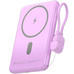 LEOTEC POWERBANK 5000MAH 20W FAST CHRG PURPURA 1USB-C+WIRELESS INC LAN CAB USB-C A USB-C 65W