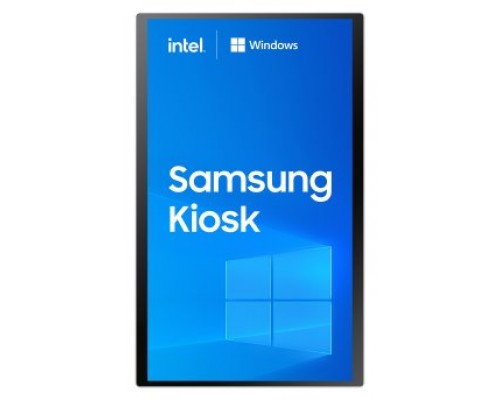 Samsung KM24C-C Diseño de quiosco 61 cm (24") LED 250 cd / m² Full HD Blanco Pantalla táctil Procesador incorporado Windows 10 IoT Enterprise 16/7 (Espera 4 dias)