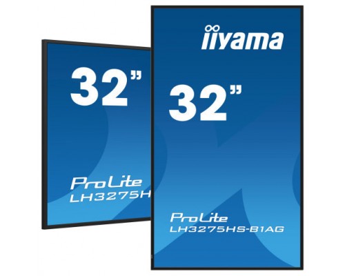 iiyama ProLite Pantalla plana para señalización digital 81,3 cm (32") LCD Wifi 500 cd / m² Full HD Negro Procesador incorporado Android 11 24/7 (Espera 4 dias)