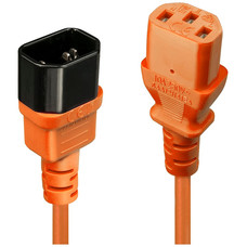 Lindy 30475 cable de transmisi&oacute;n Naranja 2 m C13 acoplador C14 acoplador (Espera 4 dias)