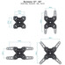 SOPORTE TOOQ LP1344TN-B SOPORTE TOOQ LP1344TN-B