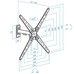 SOPORTE TOOQ LP1355TN-B SOPORTE TOOQ LP1355TN-B