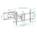 SOPORTE TOOQ LP3790TN-B