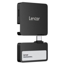 LEXAR PROFESSIONAL GO EXTERNAL PORTABLE SSD 2TB,USB3.2 GEN2 UP TO 1050MB/S READ AND 1000MB/S WRITE CON HUB 4-PUERTOS USB TYPE-C Y CERTIFICADO IP65 (Espera 4 dias)