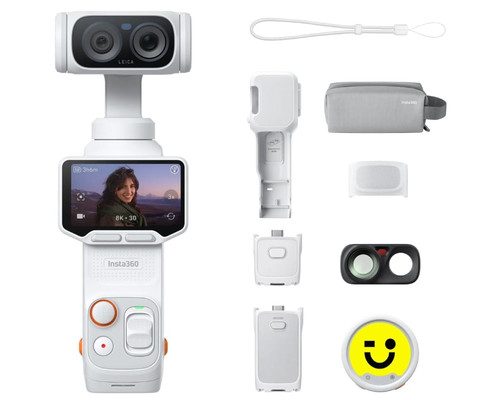 CAMARA DEPORTIVA INSTA360 LUNA ULTRA CREA WH